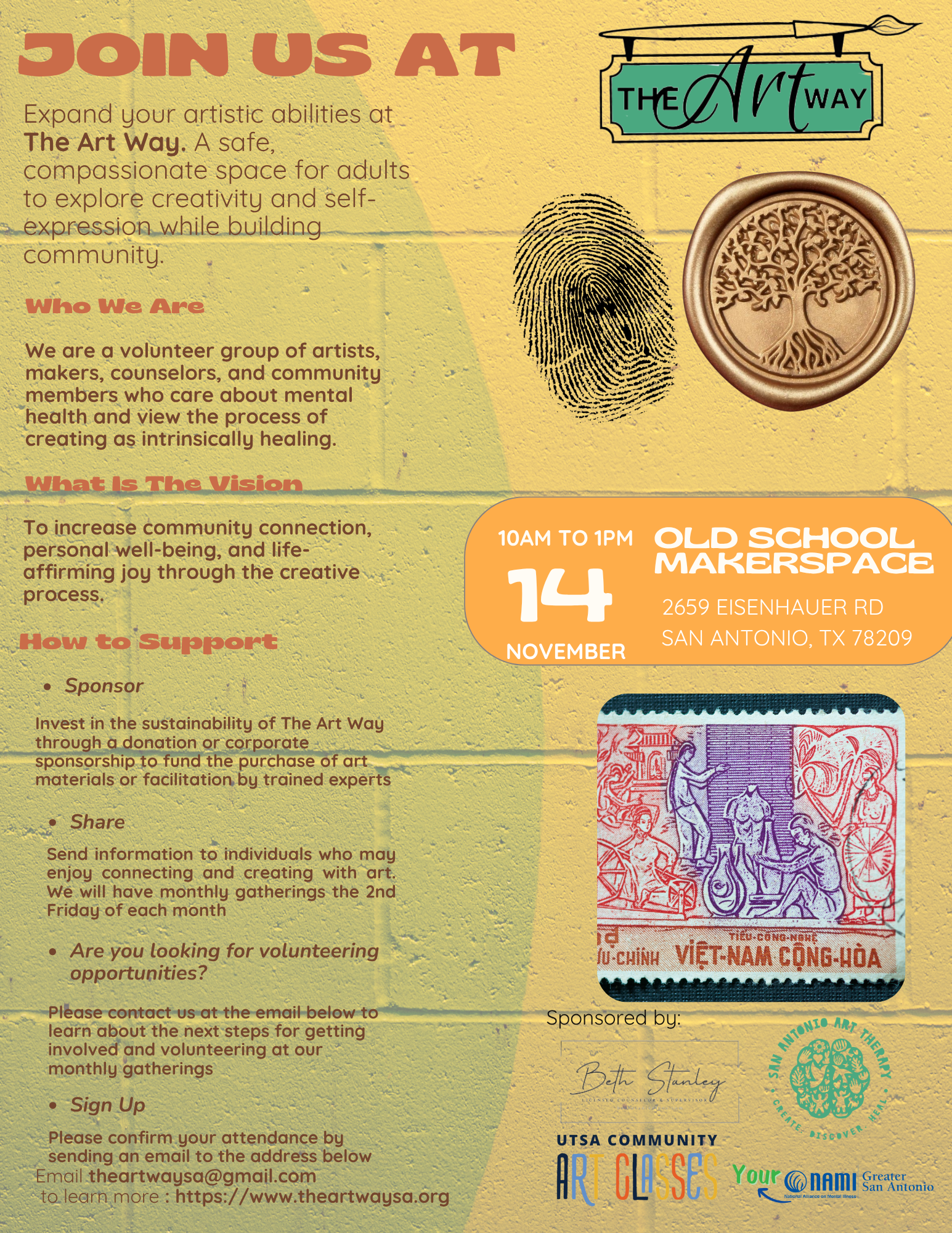 The ART WAY INFO FLIER-13